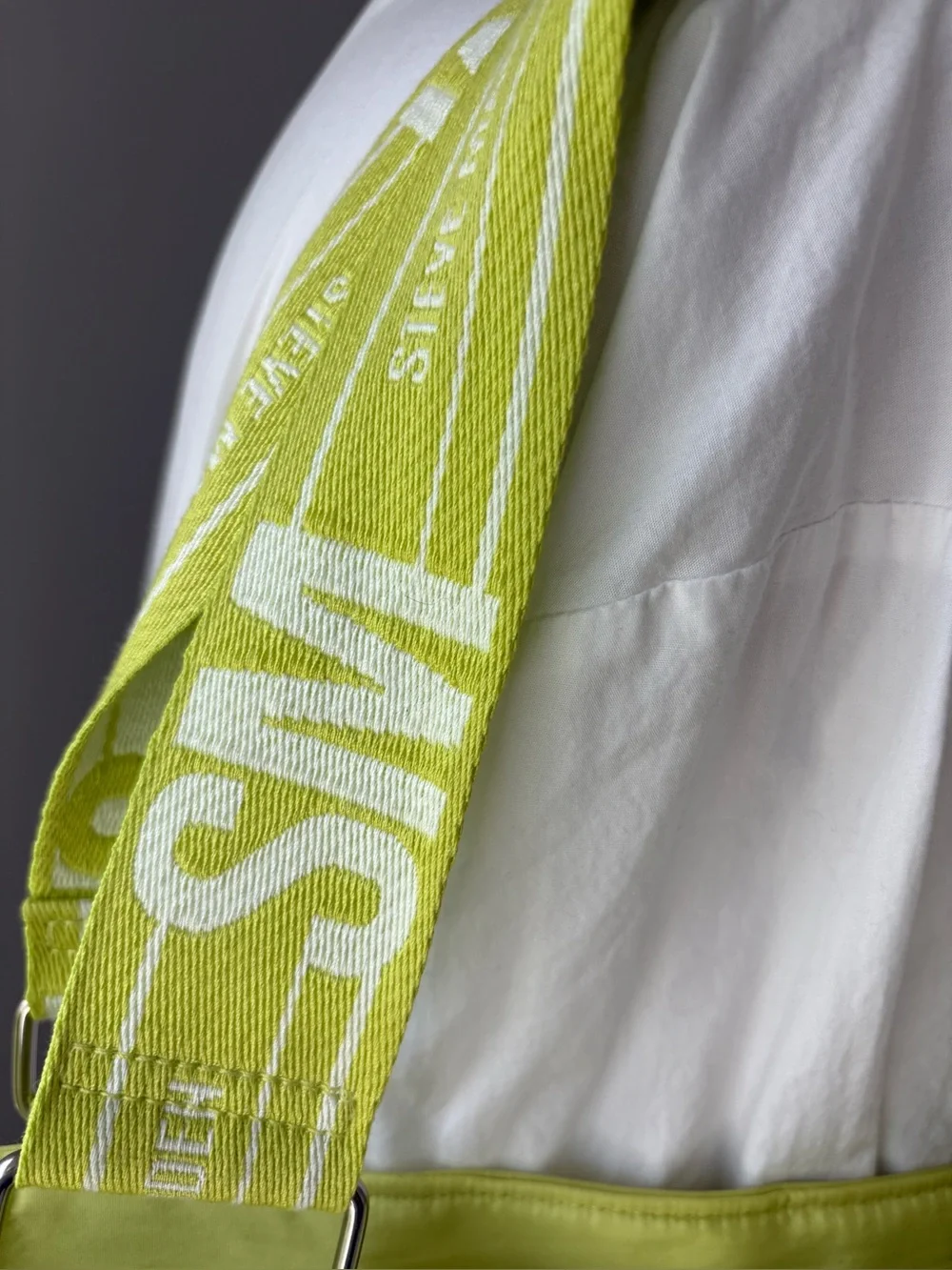 Steve Madden Bright yellow full Zip Tote or travel bag